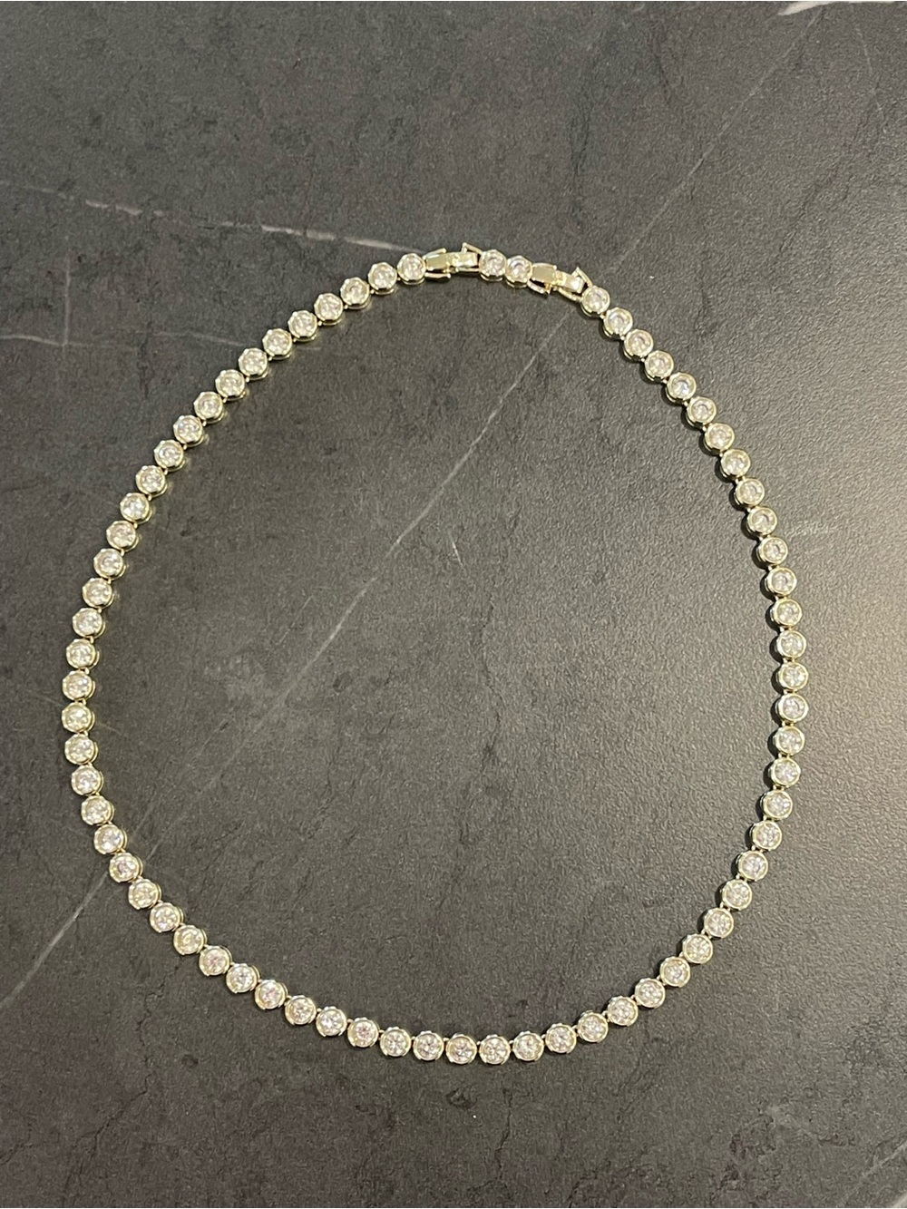 Kendra Scott Gold Tennis Necklace
